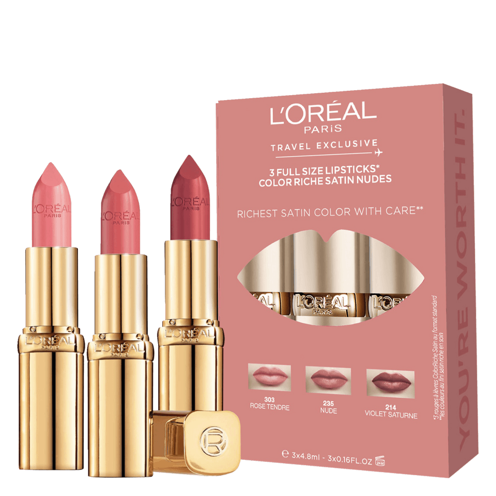 Trio Color Riche Nude Lipstick